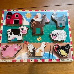 Melissa and Doug farm puzzle